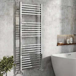 Toasty Oren Chrome Heated Towel Rail