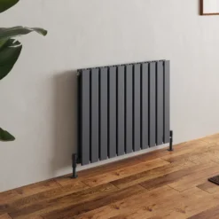 Toasty Radiance Anthracite Flat Panel Horizontal Radiator