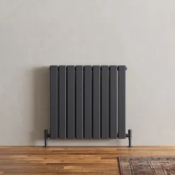 Toasty Radiance Anthracite Flat Panel Horizontal Radiator
