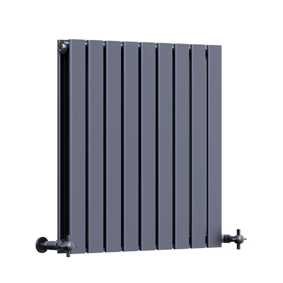 Toasty Radiance Anthracite Flat Panel Horizontal Radiator