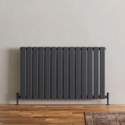 Toasty Radiance Anthracite Flat Panel Horizontal Radiator