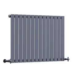 Toasty Radiance Anthracite Flat Panel Horizontal Radiator