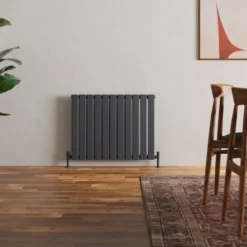 Toasty Radiance Anthracite Flat Panel Horizontal Radiator