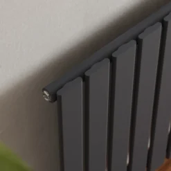 Toasty Radiance Anthracite Flat Panel Horizontal Radiator