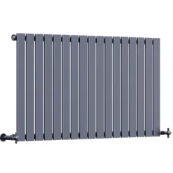 Toasty Radiance Anthracite Flat Panel Horizontal Radiator