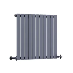 Toasty Radiance Anthracite Flat Panel Horizontal Radiator