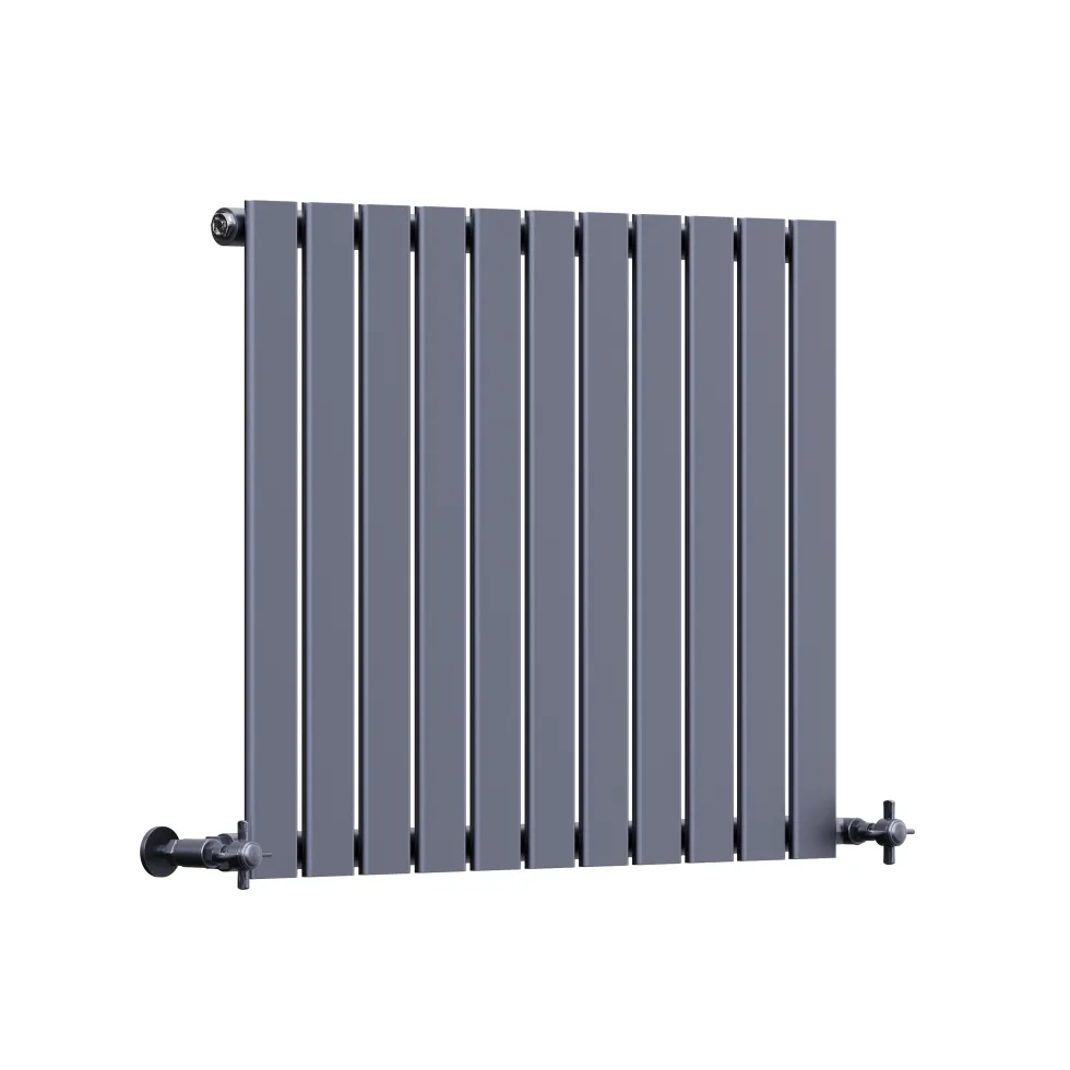 Toasty Radiance Anthracite Flat Panel Horizontal Radiator