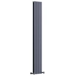 Toasty Radiance Anthracite Flat Panel Vertical Radiator
