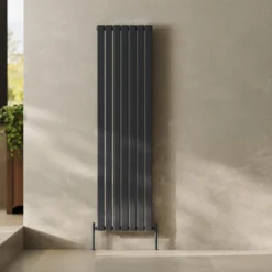 Toasty Radiance Anthracite Flat Panel Vertical Radiator
