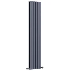 Toasty Radiance Anthracite Flat Panel Vertical Radiator
