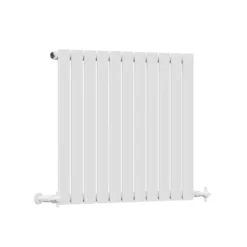 Toasty Radiance White Flat Panel Horizontal Radiator