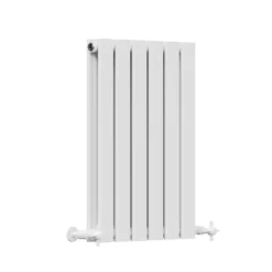 Toasty Radiance White Flat Panel Horizontal Radiator