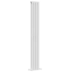 Toasty Radiance White Flat Panel Vertical Radiator