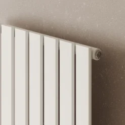 Toasty Radiance White Flat Panel Vertical Radiator