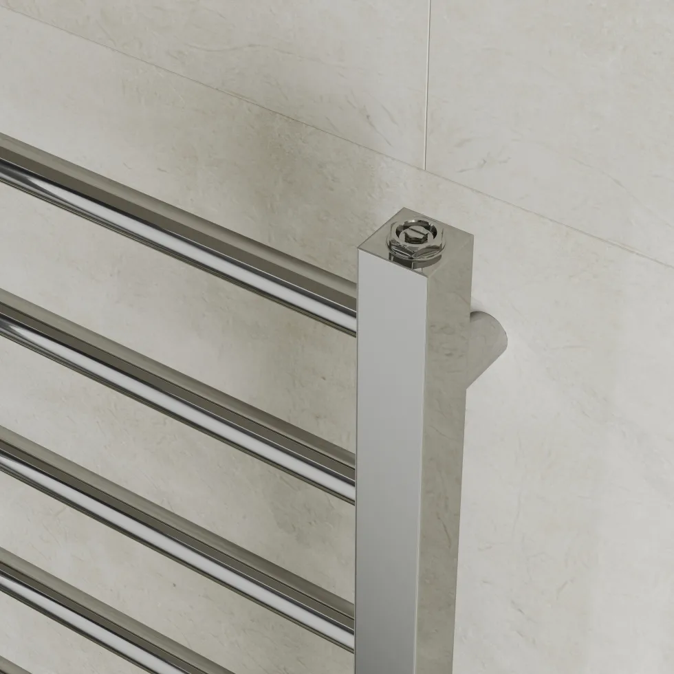 Toasty Rise Chrome Heated Towel Rail