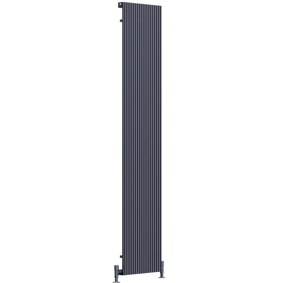 Toasty Strata Anthracite Aluminium Vertical Radiator