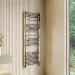 Toasty Wisp Chrome Heated Towel Rail - 1600 x 500mm