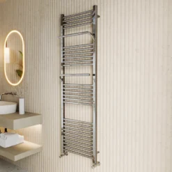 Toasty Wisp Chrome Heated Towel Rail - 1600 x 500mm