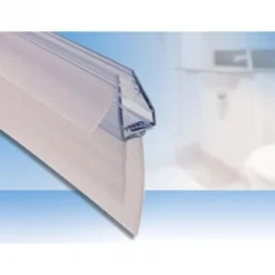 Uniblade Universal Shower Screen Seal for Straight or Curved 3-8mm Glass
