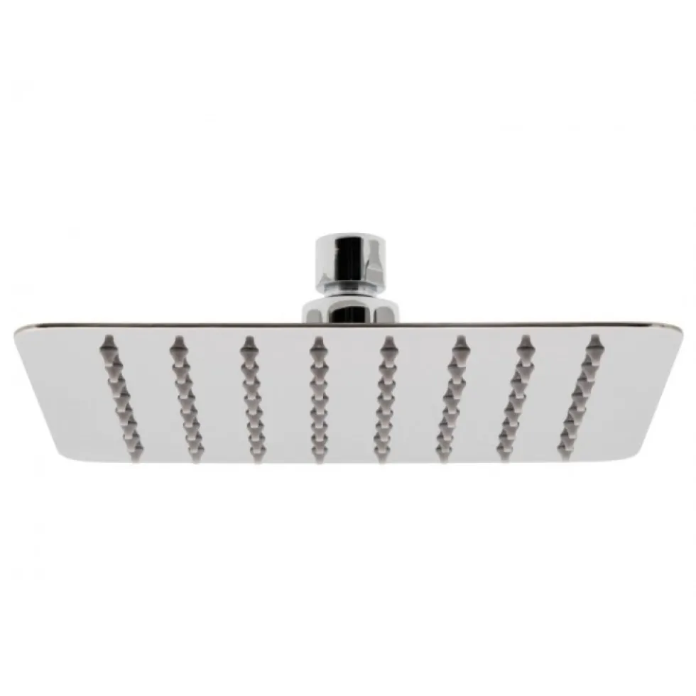 Vado Aquablade Slim Line Easy Clean Square Shower Head 400mm (16")