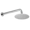 Vado Atmosphere Air Injection Round Aerated Shower Head 200mm with Arm