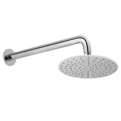 Vado Atmosphere Air Injection Round Aerated Shower Head 200mm with Arm