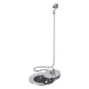 Vado Basin Waste, Metal Plug & Chain 1.1/4"