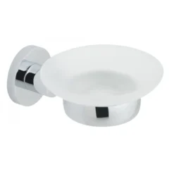Vado Elements Wall Mounted Frosted Glass Soap Dish & Holder