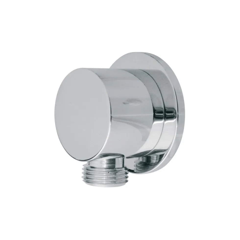 Vado Elements Wall Outlet with Round Backplate