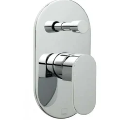 Vado Life Wall Mounted Concealed Manual Valve with Diverter