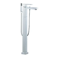 Vado Notion Floor Mounted Bath Shower Mixer with Shower Kit
