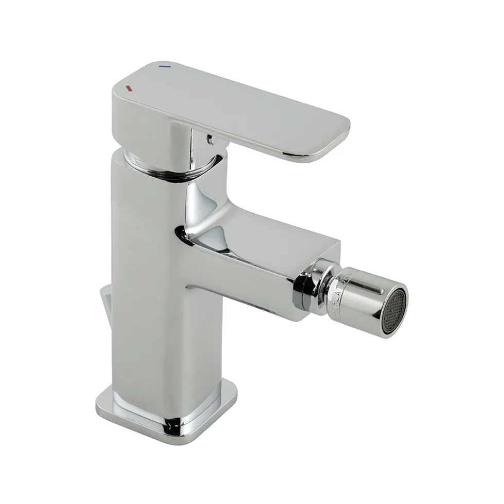 Vado Phase Single Lever Mono Bidet Mixer with Pop-Up Waste
