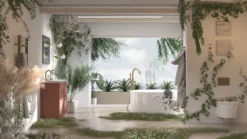 Vado Safari Cold Start Leverless Tall Basin Mixer Tao