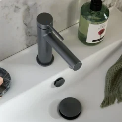 Vado Safari Cold Start Single Lever Mono Basin Mixer Tap with Optional Universal Basin Waste