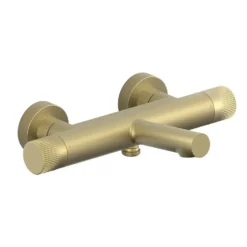 Vado Safari Exposed Thermostatic Leverless Wall Mounted Bath Shower Mixer Tap