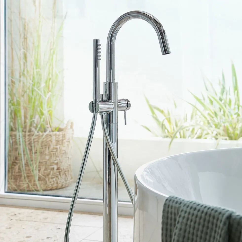 Vado Safari Freestanding Bath Shower Mixer Tap