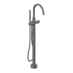 Vado Safari Leverless Deck Mounted Bath Shower Mixer Tap with Wall Mounted Shower Handset