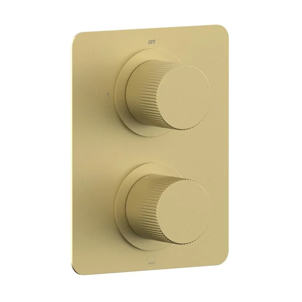 Vado Safari Leverless 1 Outlet Concealed Thermostatic Shower Valve