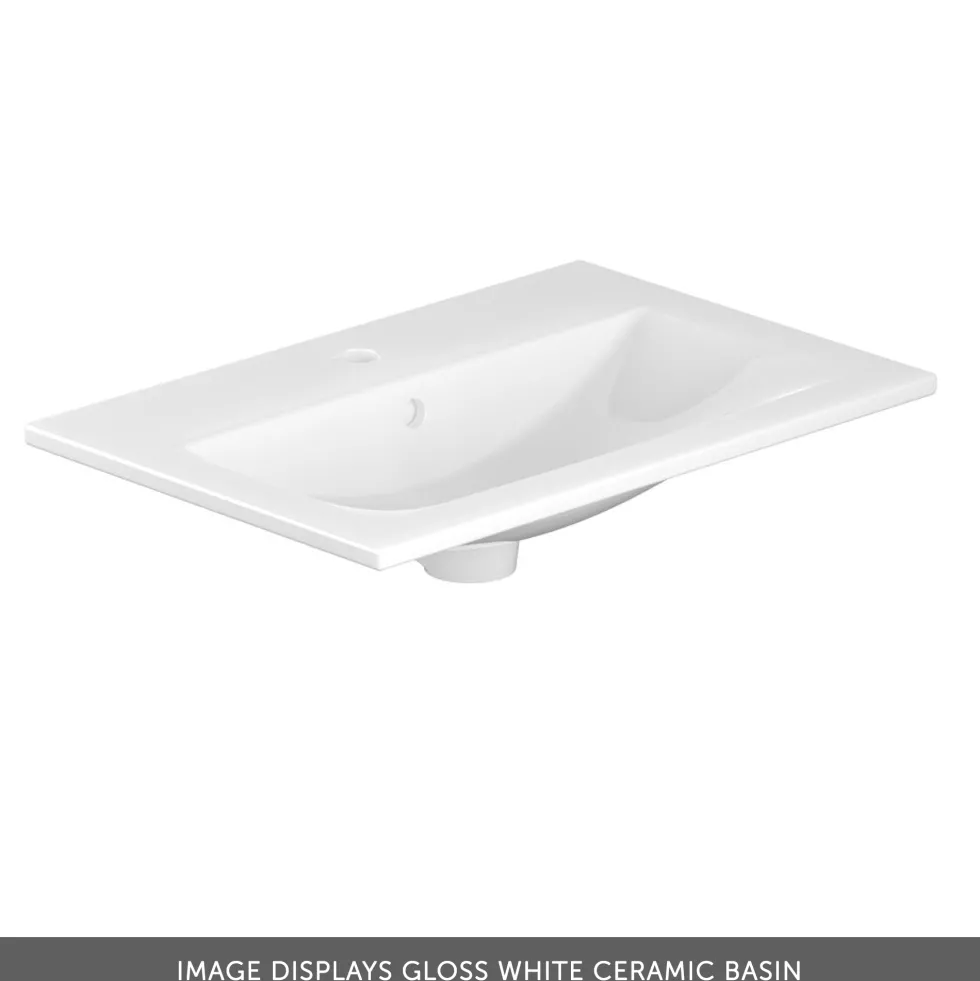Vado Safari 600mm Fluted Floorstanding Vanity Unit & Basin