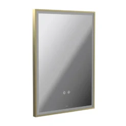Vado Safari Rectangular Illuminated Mirror with Demister Pad & Colour Change LEDs