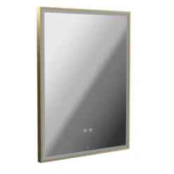 Vado Safari Rectangular Illuminated Mirror with Demister Pad & Colour Change LEDs