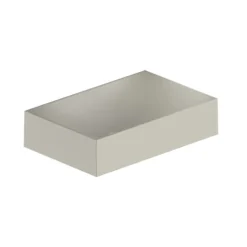 Vado Safari Rectangular Smooth Countertop Basin