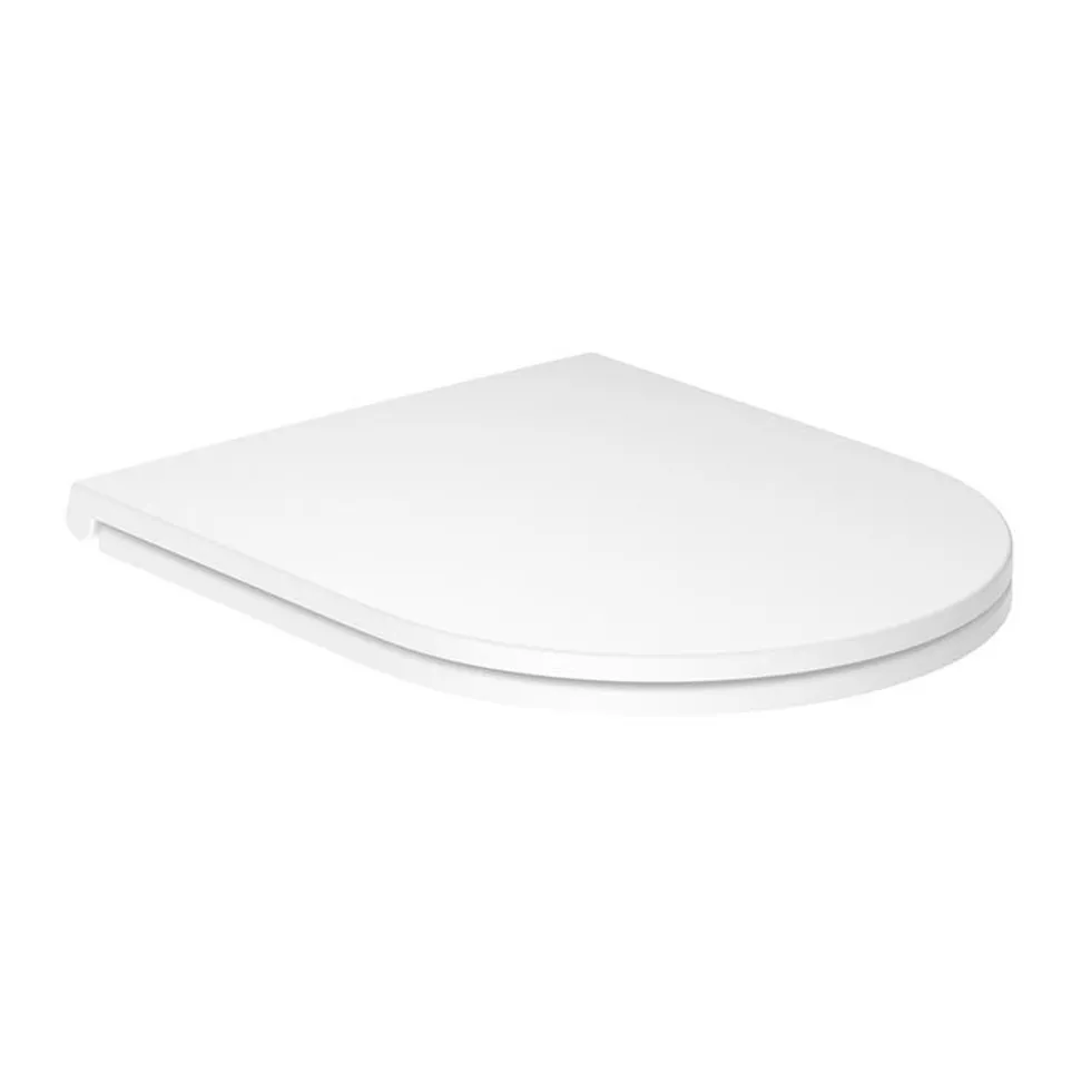 Vado Safari Round Back to Wall Toilet & Soft Close Slimline Seat - Matt Finish
