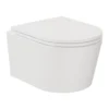Vado Safari Round Wall Hung Toilet & Soft Close Slimline Seat - Matt Finish