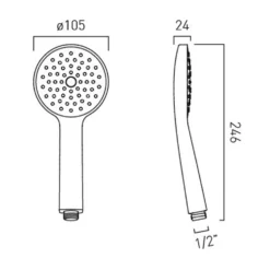 Vado Safari Shower Handset