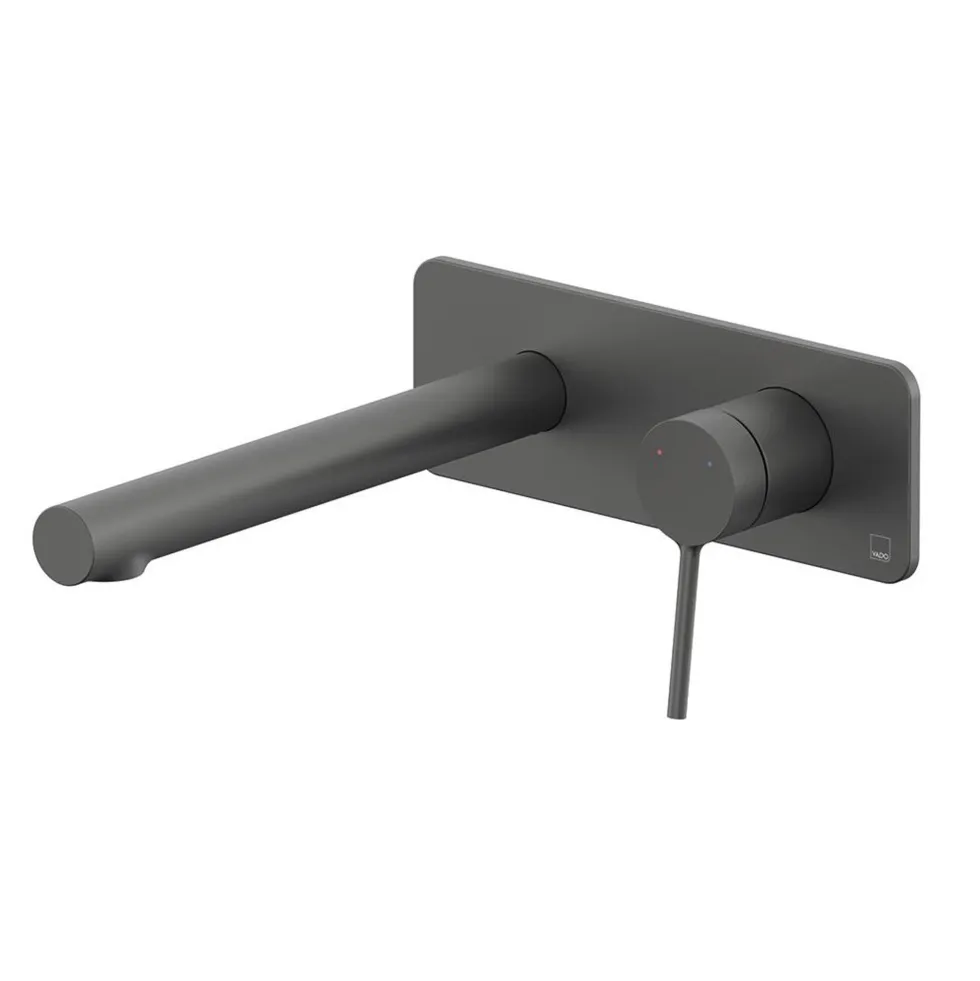 Vado Safari Square Wall Mounted Basin Mixer Tap