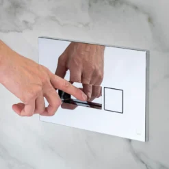 Vado Square Button Flush Plate
