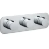 Vado Tablet Altitude Horizontal 3 Outlet Concealed Thermostatic Shower Valve