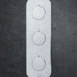 Vado Tablet Altitude Vertical 3 Outlet Concealed Thermostatic Shower Valve