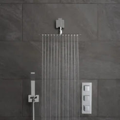Vado Tablet Notion Vertical Concealed Thermostatic Shower Valve Package 13